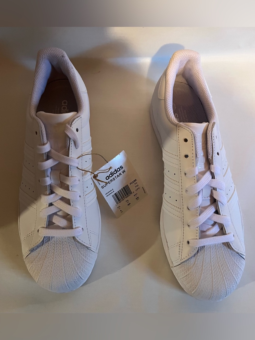 adidas White Women's Superstar Sneakers